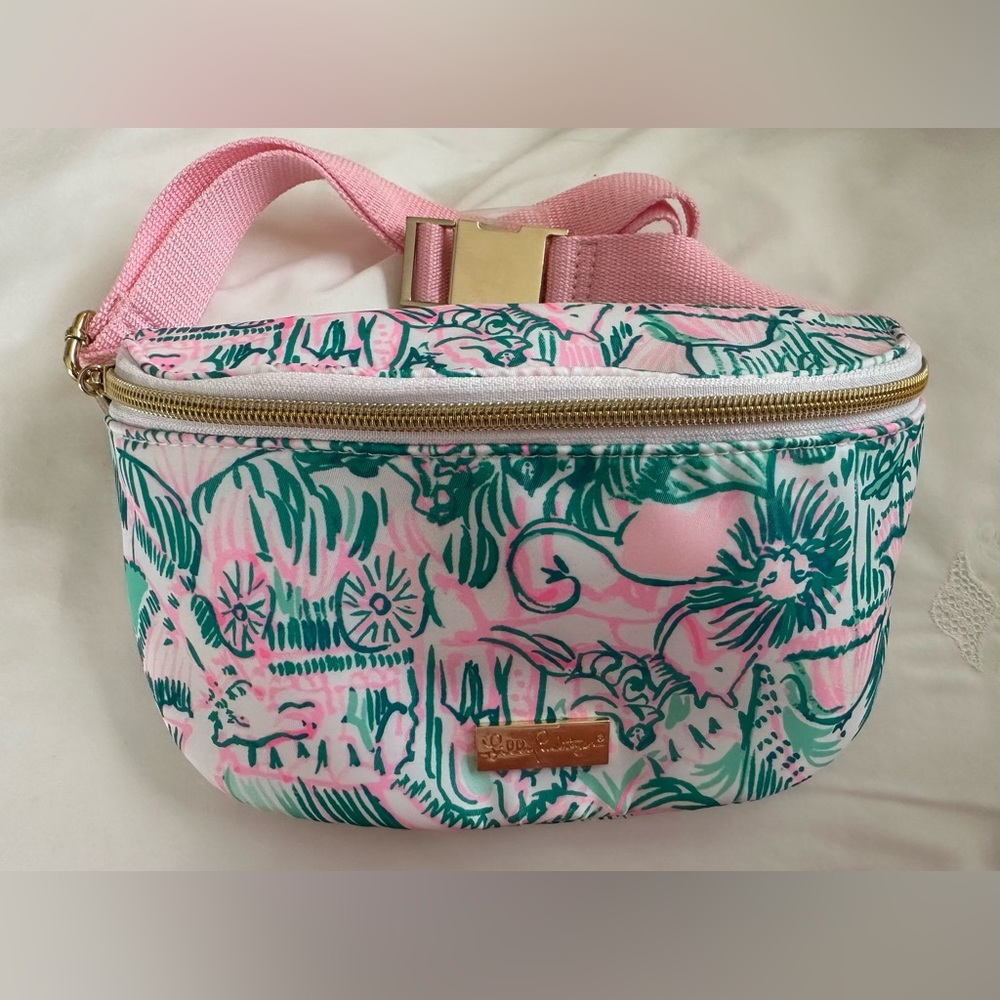 Lilly Pulitzer Waist Bag / Fanny Pack, in Colorful Camelflage